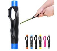 Golf Grip Trainer Left Handed, Golf Training Aid, Grip Kit, Improves Clubface Control,Enhance Strength, Swing Accuracy & Muscle Memory, Help Train Correct Hand Position(blue,1pc)