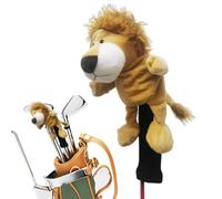 Golf Headcovers - Cute Plush Animals, Assorted Zoo Designs, Funny Club Prot