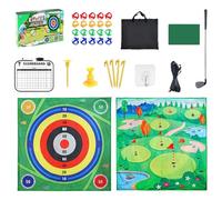 Golf Hitting Mat - ABS, 150cm, Golf Practice Mat, Double Sided Design | Replaceable Training Kit, Double Sided Golfs Mats, Golfs Training Mats for Home Practice, Backyard Range, Office Play