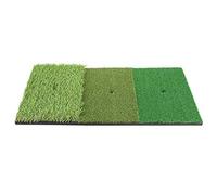Golf Hitting Mat Golf Training Mat Golf Practice Mat 3 in 1 Artificial Grass Turf Swing Putting Chipping Pitching Trainer for Indoor Outdoor Backyard Beginner Material PP Grass
