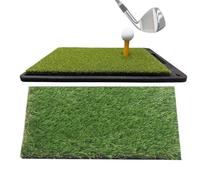 Golf Hitting Mat - Non-Slip Artificial Turf 42,3x32,3x1,5cm | Putting Golf Turf Mat Training Aid, For Home Outdoor Backyard Driving Range Green Game Men Dad Husband Golfer Beginner Practice Improvemen
