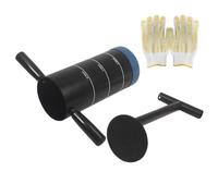 Golf Hole Cutter Tool - 10.04x4.21 inches Detachable Handle Punch Machine | 2/4/ 6Inch Golf Cup Cutter for Outdoor Driving Range Course Backyard Garden Lawn Grass Putting Green