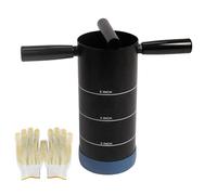 Golf Hole Cutting Tool | Plantoir Gazon Manche Détachable Acier 2/4/6 Pouces 30.5x25.5x10.7cm | pour Terrain Golf Extérieur Arrière-Cour Jardin Pelouse Green Pratique