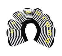 Golf Iron Head Covers, 10pcs Club Protector Set, Knitted Sock Style Golfer Cover, Interactive Number Tags, Stretchable Headcovers for Irons Clubs, Prevents Dings & Scratches 5.12x2.95x6.3 inches