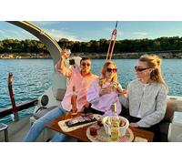 Golf Juan Sunset Croisière à voile avec apéritif à l île