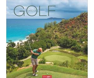 Golf Kalender 2027: Die schönsten Golfplätze aus aller Welt in einem Wandkalender im Großformat. Imposante Aufnahmen in einem hochwertigen Fotokalender, ein tolles Geschenk für Golfer.