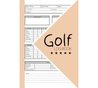 Golf Log Book: 6x9 inches , 110 Pages
