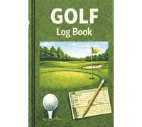 Golf Log Book: Track Scores, Courses, Stats, Weather, and Progress for Every Round