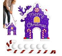 Golf Maison De Gingerbread,Ensemble De Jeu De Pan De Noël | Ensemble De Jouets De Golf Pour Les Parties En Famille - Pour Les Fêtes De Noël En Plein Air Et Fermé Pour La Famille Et Les Rassemblements
