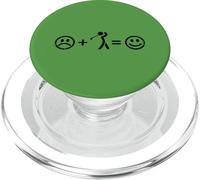 Golf Makes Happy Golfeur Amusant Joueur de Golf Homme, Femme, Enfant PopSockets PopGrip pour MagSafe