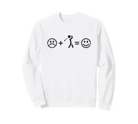 Golf Makes Happy Golfeur Amusant Joueur de Golf Homme, Femme, Enfant Sweatshirt