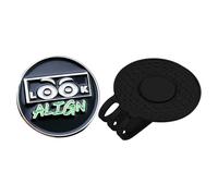 Golf Marker Hat Clip, Magnetic Golf Ball Marker Holders, 15g Cute Eyes Design Metal Tool, Easily Attaches Accessories Clamp for Family and Friends, 0.98x0.06 inches, 1.18x0.98 inches