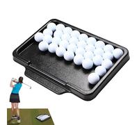 Golf Mat Ball Tray | Pratique avec 50 Ball Capacity Storage Organizer - Easy To Carry Balls Catch Trays,For Most Occasions Driving Range Course Outdoor Backyard Indoor Women Men Sports Fan