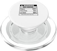 Golf Meme Peut contenir des Bogeys Trois balles perdues PopSockets PopGrip pour MagSafe