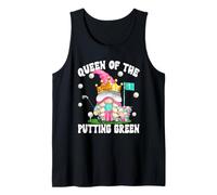 Golf Mom GNOME Graphic for Women Queen of The Putting Green Débardeur