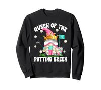 Golf Mom GNOME Graphic for Women Queen of The Putting Green Sweatshirt