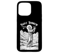 Golf Patron Saint Andrew Joueur de Golf Amusant Coque pour iPhone 15 Pro Max