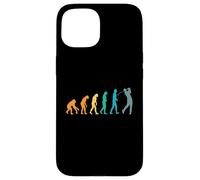 Golf Player Human Evolution Golf Coque pour iPhone 15