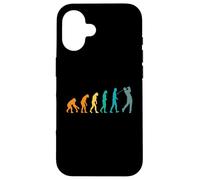 Golf Player Human Evolution Golf Coque pour iPhone 16