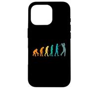 Golf Player Human Evolution Golf Coque pour iPhone 16 Pro
