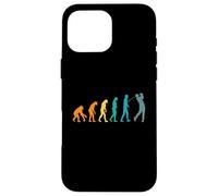 Golf Player Human Evolution Golf Coque pour iPhone 16 Pro Max