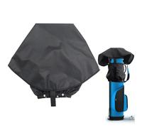 Golf Pocket Rain Protection-Waterproof 420D Housse de protection pour wagons de golf | Protection transparente du club en PVC, housse résistante aux intempéries pour sacs de club de golf, capuc