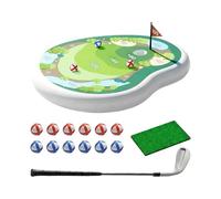 Golf Pool - Inflatable Game for Backyard Fun | Floating Target Green with Chipping Practice Zones & Water Stable Design for Summer Parties, Outdoor Recreation and Family Entertainment Activities