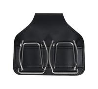 Golf Pouch - Portable PU Leather Waist Holder with Removable Clip | Golf Tee Bag Organizer for Balls Tees Accessories Lightweight Durable Design, Golfs Tee Bag for Travel Tournament and Range