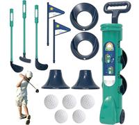 Golf pour tout-petits, ensemble de golf pour tout-petits, ensemble intéressant pour enfants avec putter, balles, drapeaux et plus encore, jouets d'exercice en plein air pour s'entraîner à viser, se b