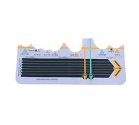 Golf Practice Swing Mat Aid de Formation Professionnelle avec Guide d'alignement pour Les débutants intérieurs en Plein air Utiliser Un matériau PU Durable