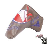 Golf Push Rod Case - 6.69 inches Push Rod Cover | Magnetic Closure Case - Waterproof PU Leather Golf Puśh Pole Protector with Cleaning Magnet Lightweight 100g Design for Secure Storage and Transport