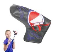 Golf Push Rod Case - 6.69 inches Push Rod Cover | Magnetic Closure Case - Waterproof PU Leather Golf Puśh Pole Protector with Cleaning Magnet Lightweight 100g Design for Secure Storage and Transport