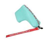 Golf Putter Cover Putter Headcover Waterproof PU Leather Trendy Letter Design for Club Head Protection