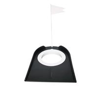 Golf Putting Cup - Driving Range Putter Training Tool, Practice Aid | Indoor Outdoor Skill Enhancement System, Flag Placement Alignment Device for Yard Stroke Improvement Training Exercises