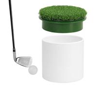 Golf Putting Cup - Putter Training Replacement Accessory with Cover | Putting Green Hole Cup for Home Indoor Outdoor Course Yard Men Women Beginner