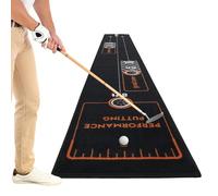 Golf Putting Mat - 3 Meters Practice Putting Mats Indoor Puttings Mats | Golfs Puttingss Maats Practices Indoor | Roll-Up Golfs Training Matss Practice Puttings Mat | Golf Hitting Matt Reusable