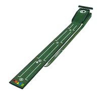 Golf Putting Mat - Indoor Home Putting Green for Skill Improvement, Velvet with Alignment Guides and Automatic Ball Return, Portable Practice Accessory for Men Women Golfers Training