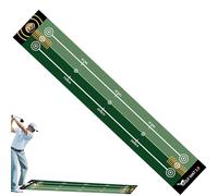 Golf Putting Mat - Rectangular Training Mat, Swing Trainer | Anti Slip Reusable Practice ?at, Golf Training Equipment for Indoor Outdoor Putting Swing Correction Exercise