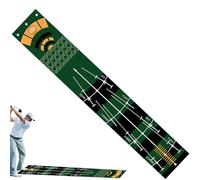 Golf Putting Mat - Rectangular Training Mat, Swing Trainer | Anti Slip Reusable Practice ?at, Golf Training Equipment for Indoor Outdoor Putting Swing Correction Exercise