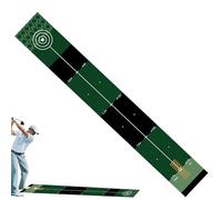 Golf Putting Mat - Rectangular Training Mat, Swing Trainer | Anti Slip Reusable Practice ?at, Golf Training Equipment for Indoor Outdoor Putting Swing Correction Exercise