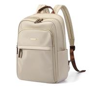 GOLF QUALITY Sac à Dos Ordinateur 15.6 Pouces, Sac a Dos Femme Avec PC Compartiment pour Collège Voyage Loisir Sac a Dos Voyage Cabine Avion, Abricot