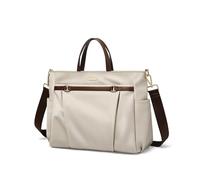 GOLF QUALITY Sac a Main Femme de Jour, Grande Capacité Sac Ordinateur Portable 15 Pouces. 2 IN 1 Sac Fourre Tout Sacoche pour Université Travail Travel Work, Apricot