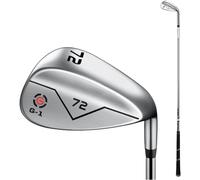 Golf Sand Wedge Club 72 degrés Main droite Texture CNC Acier inoxydable Idéal pour homme et femme Équipement de sports de plein air