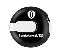 Golf Score Clicker Compteur de vitesse | Interrupteur manuel pour jusqu'à 12 tirs, multi-usage pour le golf, le suivi des tours, le tricot et les sports de plein air, accessoires compacts dans