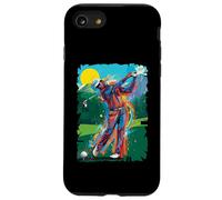Golf Season The Golfer's Drive Mountain Landscape Chariot de Golf Coque pour iPhone SE (2020) / 7/8