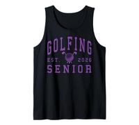 Golf Senior Golf de nuit Senior 2026 Graduation 90 Débardeur