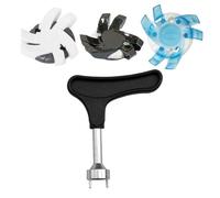 Golf Shoe Spikes - 12 Pieces Anti Slip Replacement Cleats With Metal Thread Core | Thread Screw 6 mm Cleats Tool | Portable Quick Twist Golf Spikes For Outdoor Court Courses Trainers Includes Remov