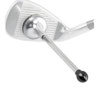 Golf Swing Aid - Aluminium Alloy Stainless Steel 16.5x3.5x37.6cm Size | Longueur Adjustable Golf Alignment Stick | Club Training Rods For Visualizing Shots And Improving Swing Accuracy