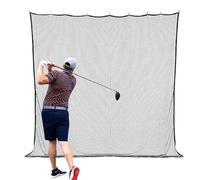 Golf Swing Net - Portable Batting Cage Netting, Stable Frame Construction, Indoor Outdoor Training Tool, Multi Purpose Sports Practice | Backyard Garden Lawn Camping Farm Travel Golf Practice Training