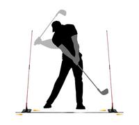 Golf Swing Trainer - Aide à la formation du bras, guide d'alignement de la | Outil de pratique de golf débutants hommes femmes, swing correcteur dispositif de papa vert maman maman petit ami s